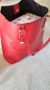 Red tote